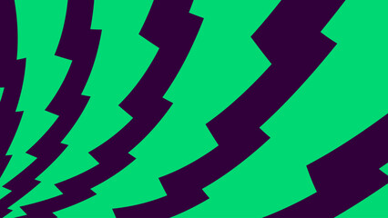 abstract background with purple curvy lines on a green background.