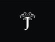 Letter J logo, Feminine j jj Leaf logo Icon Design For Business