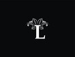 Letter L logo, Feminine l ll Leaf logo Icon Design For Business