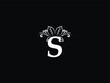 Letter S logo, Feminine s ss Leaf logo Icon Design For Business