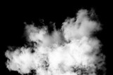 Fototapeta Perspektywa 3d - Tło, chmury, dym, białe i czarne	
