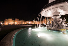 Fountain At Night