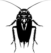 Deaths Head Cockroach Icon 2