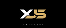 XJS Letter Initial Logo Design Template Vector Illustration