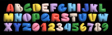 Vibrant 3D Latin Alphabet Letter Resembling A Playful Balloon.Perfect For Adding A Touch Of Childlike Wonder To School Projects, Children's Books, Birthday Party Invitations, Cartoon-themed Designs.