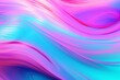© Sander - Abstract neon background with flowing streaks in lilac, turquoise, and blue. Generative AI