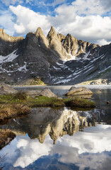 Canvas Print - Wind river range