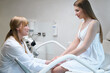 © Viacheslav Yakobchuk - Young woman is consulted by a gynecologist at medical center