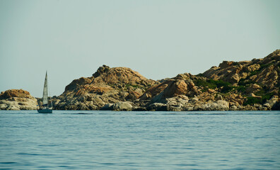 Isola della Maddalena. Arcipelago Maddalena.  Provincia di Sassari, Sardegna. Italy.