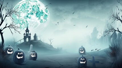 Spooky Halloween background