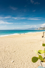 Wall Mural - Beautiful pristine beach of Varigotti,  Ligurian Sea, Italy