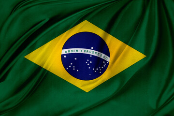 Sticker - Silky Brazilian flag