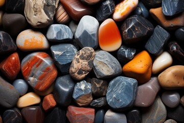  stones on the beach