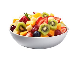 Wall Mural - fruit salad in a bowl