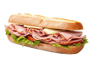 Wall Mural - ham and cheese sandwich