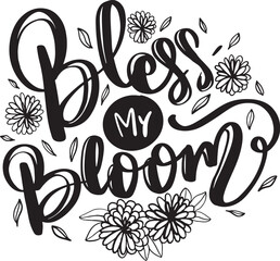 Wall Mural - spring lettering quotes. spring design card with stylish handwritten phrases.