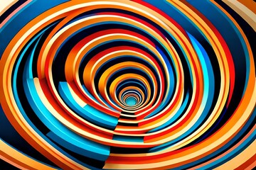 abstract background with spiral