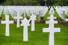 Normandy American Cemetery, In Colleville-sur-Mer, France