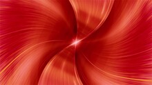 Red Swirl Abstract Background Loop Slow With Light Traces