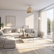 © VERTEX SPACE - home interior design contemporary living room cosy comfort decorating white and clean room in daylight beautiful house amd decorating ideas background