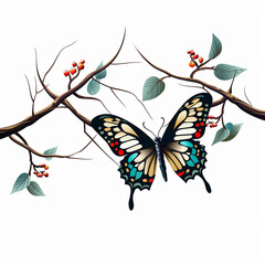 Wall Mural - Butterfly symbolism a rich and complex topic