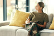 © aLListar/peopleimages.com - Military, woman and thinking of document for counseling, therapy and health information for insurance, paperwork and form. Soldier, healthcare or veteran writing on survey, checklist or doctor office