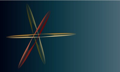 Wall Mural - AI generated illustration of a vibrant geometric design background