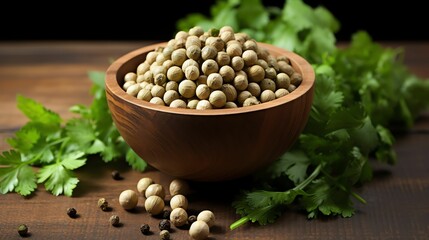 Poster - Coriander - Essential Spice in Global Culinary Traditions with Generative AI