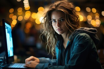 Portrait of a programmer in the modern computer world