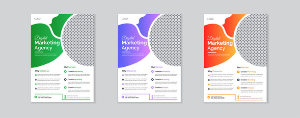 Simple Marketing Flyer Bundle Template