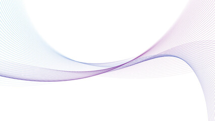 Wall Mural - modern abstract glowing wave background. dynamic flowing wave lines design element. futuristic techn