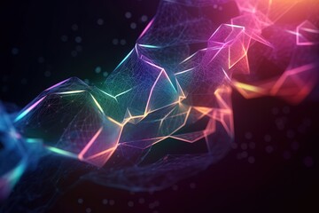abstract light background. Generative AI