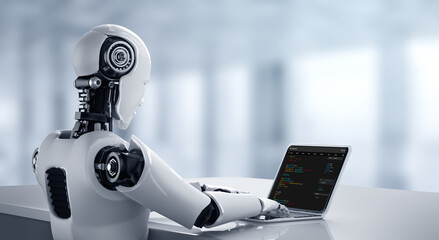 Software development programming on computer screen for modish application and program coding