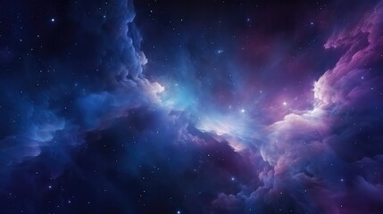 Wall Mural - deep space nebula star sci-fi background material