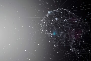 Neuron modern technology background material