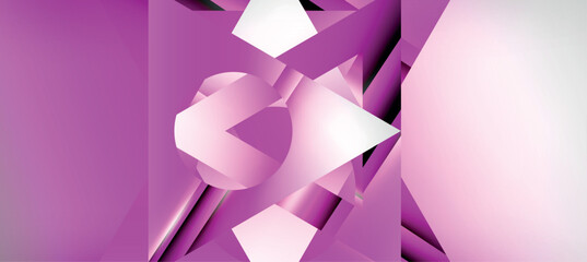 triangle abstract background with shiny and glossy effects. vector illustration for wallpaper, banne