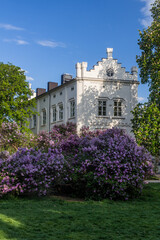 Wall Mural - Sovovy mlyny building on Kampa island in Prague, Czech Republic