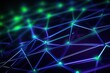 © ChickyKai - abstract futuristic background with pink blue glowing neon moving high speed wave lines and bokeh lights. Data transfer concept Fantastic wallpaper