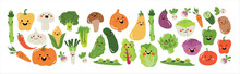 Set Of Vegetable Vector Illustration