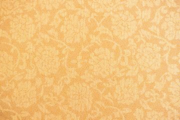 Pattern on an old gold japanese cloth background.