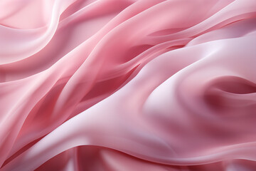 Poster - Pink silk background