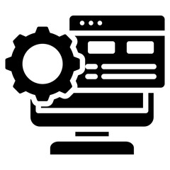 Applications Glyph Icon