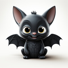 Wall Mural - 3D cartoon cute bat