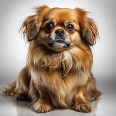 Poster - cute pekingese dog