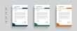 © Trendy_Desing - Professional business letterhead template design set