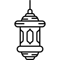 Canvas Print - Lantern Icon