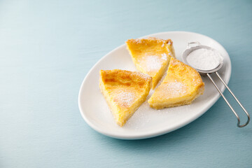 Sticker - Traditional homemade lemon tart