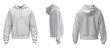 © Marko - Hoodie jacket mockup. White hoodie