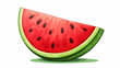 Hand drawn cartoon fruit watermelon illustration
