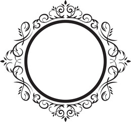 Wall Mural - Decorative Circle Frame